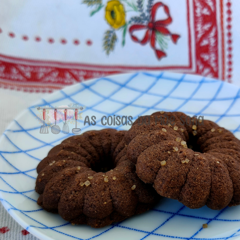 Roscas de Chocolate e Café