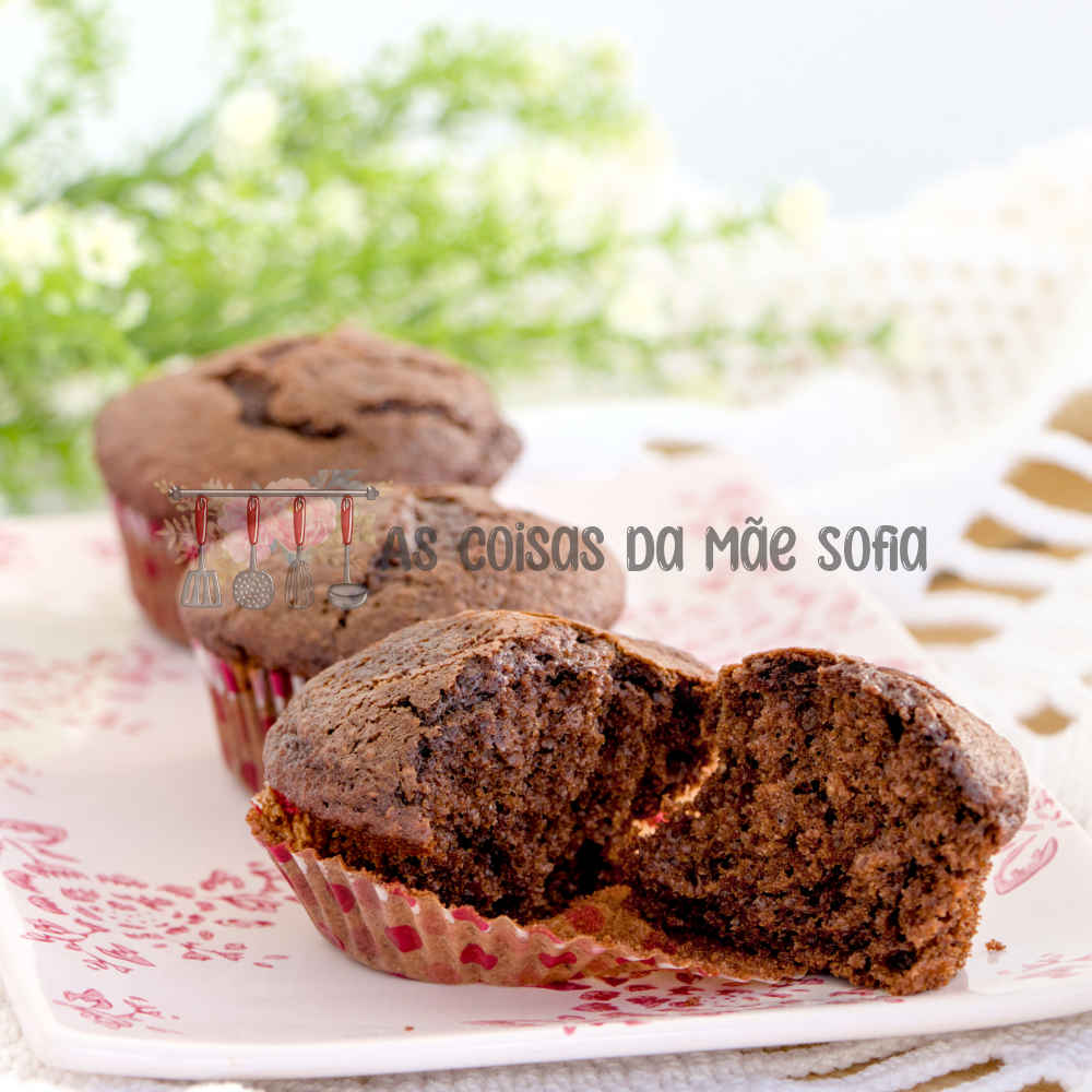 Muffins de Alfarroba